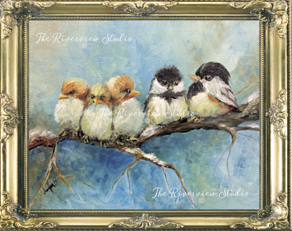 Baby Birds - <a href="https://riverviewstudio.com/buy-art/" data-type="page" data-id="989"><strong><span class="has-inline-color has-white-color">Buy Now</span></strong></a>